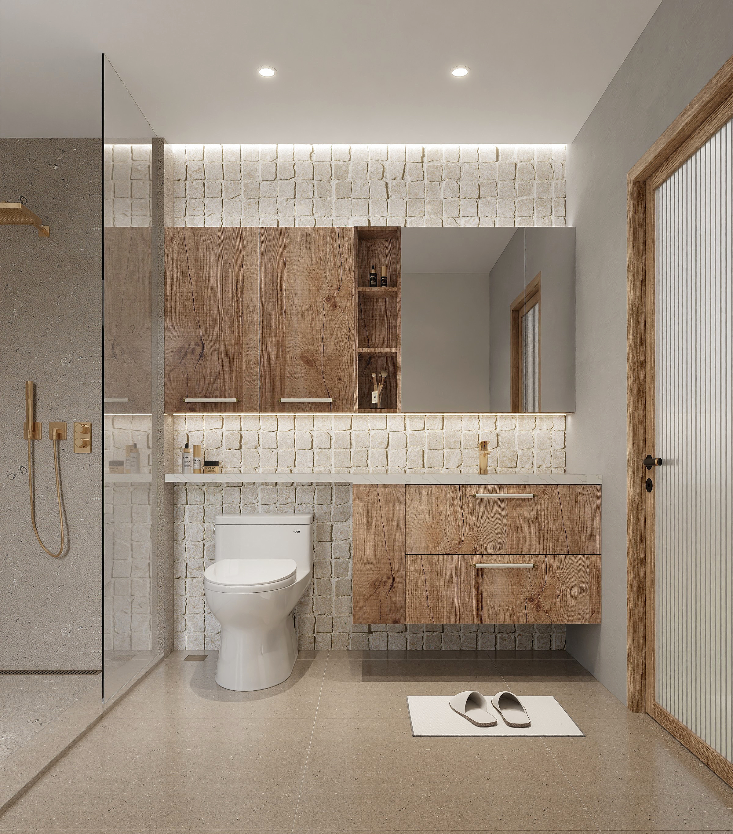 Rustic Oak Vanity